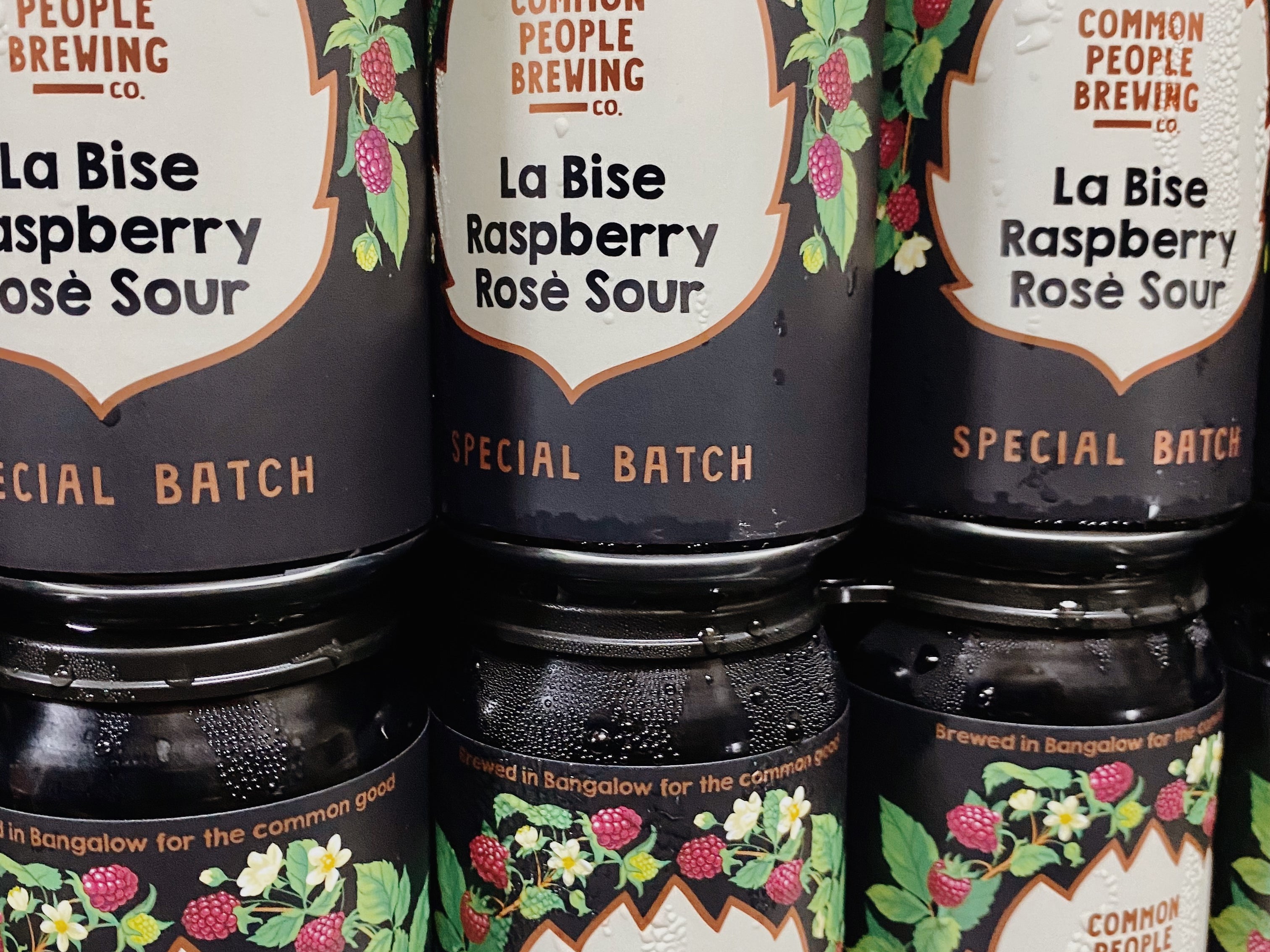 NEW BREW: La Bise Raspberry Rosé Sour 4.5%